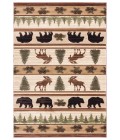 United Weavers Cottage Beige 2055-40226 5 ft. 3 in. X 7 ft. 6 in. Rectangle Rug