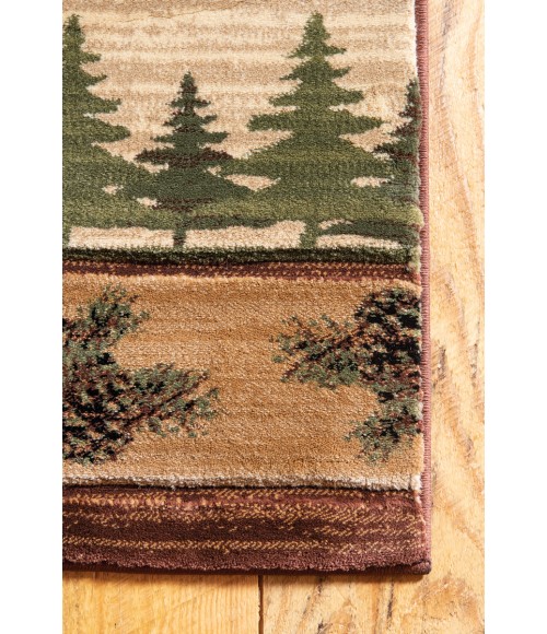 United Weavers Cottage Beige 2055-40226 5 ft. 3 in. X 7 ft. 6 in. Rectangle Rug