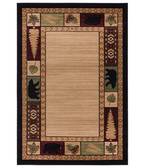 United Weavers Cottage Beige 2055-40426 1 ft. 10 in. X 2 ft. 8 in. Rectangle Rug