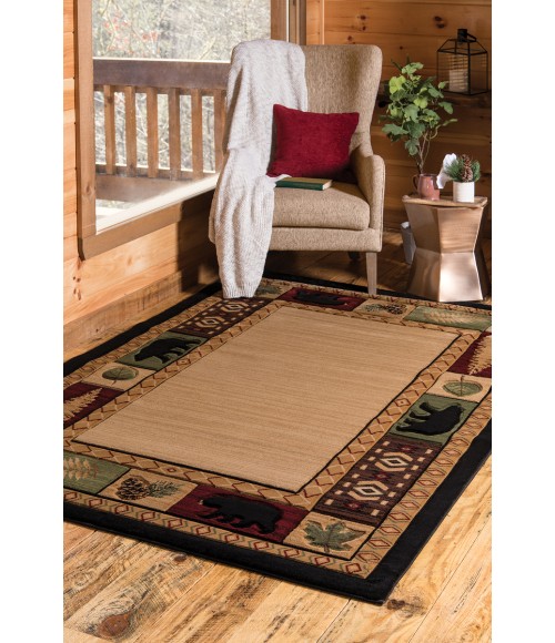 United Weavers Cottage Beige 2055-40426 1 ft. 10 in. X 2 ft. 8 in. Rectangle Rug