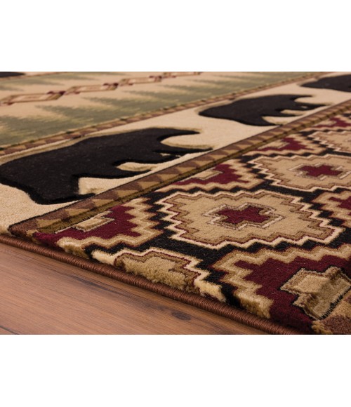 United Weavers Cottage Beige 2055-40526 1 ft. 10 in. X 2 ft. 8 in. Rectangle Rug