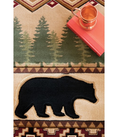 United Weavers Cottage Beige 2055-40526 1 ft. 10 in. X 2 ft. 8 in. Rectangle Rug