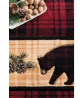 United Weavers Cottage Burgundy 2055-40834 5 ft. 3 in. X 7 ft. 6 in. Rectangle Rug