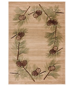 United Weavers Cottage Beige 2055-40926 1 ft. 10 in. X 2 ft. 8 in. Rectangle Rug