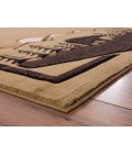 United Weavers Cottage Beige 2055-41226 5 ft. 3 in. X 7 ft. 6 in. Rectangle Rug