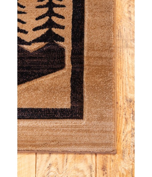 United Weavers Cottage Beige 2055-41226 5 ft. 3 in. X 7 ft. 6 in. Rectangle Rug