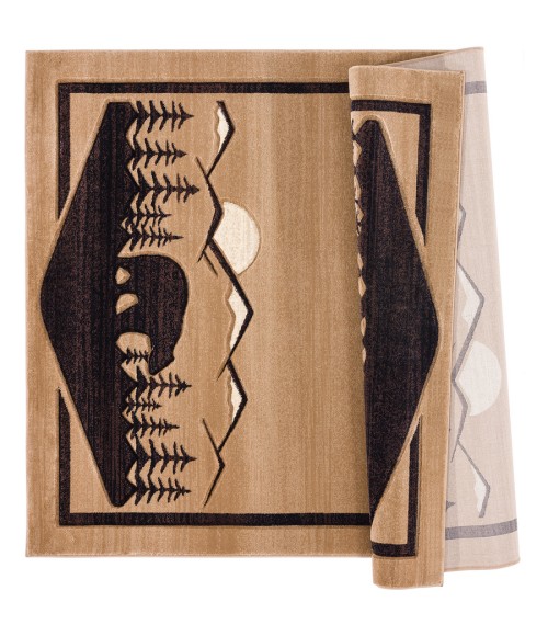 United Weavers Cottage Beige 2055-41226 5 ft. 3 in. X 7 ft. 6 in. Rectangle Rug