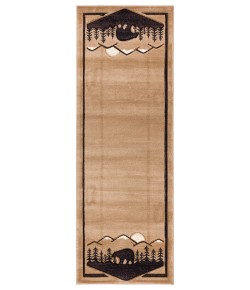 United Weavers Cottage Beige 2055-41226 2 ft. 7 in. X 7 ft. 4 in. Rectangle Rug