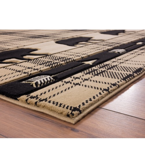 United Weavers Cottage Beige 2055-41426 2 ft. 7 in. X 4 ft. 2 in. Rectangle Rug