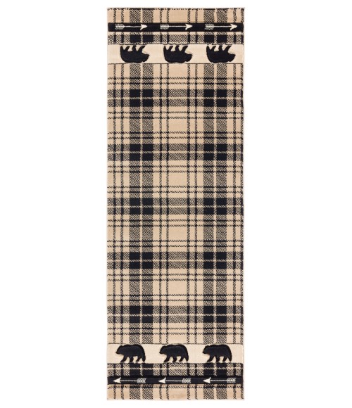 United Weavers Cottage Beige 2055-41426 2 ft. 7 in. X 7 ft. 4 in. Rectangle Rug