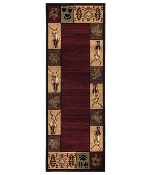 United Weavers Cottage Beige 2055-41526 2 ft. 7 in. X 7 ft. 4 in. Rectangle Rug