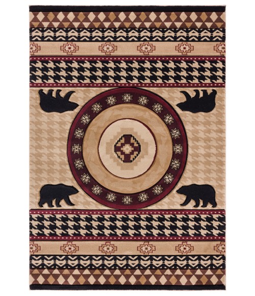 United Weavers Cottage Beige 2055-41626 1 ft. 10 in. X 2 ft. 8 in. Rectangle Rug
