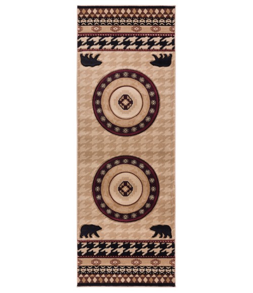 United Weavers Cottage Beige Rug 2055-41626 2 ft. 7 in. X 7 ft. 4 in. Rectangle - Rugs Town United Weavers Cottage Beige 2055-41626 2 ft. 7 in. X 7 ft. 4 in. Rectangle Rug