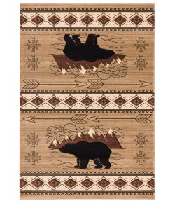 United Weavers Cottage Beige 2055-41826 1 ft. 10 in. X 2 ft. 8 in. Rectangle Rug