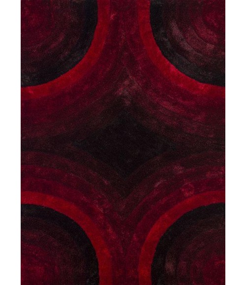 United Weavers of America FINESSE-ASTRAL-RED-58-20230 Area Rug