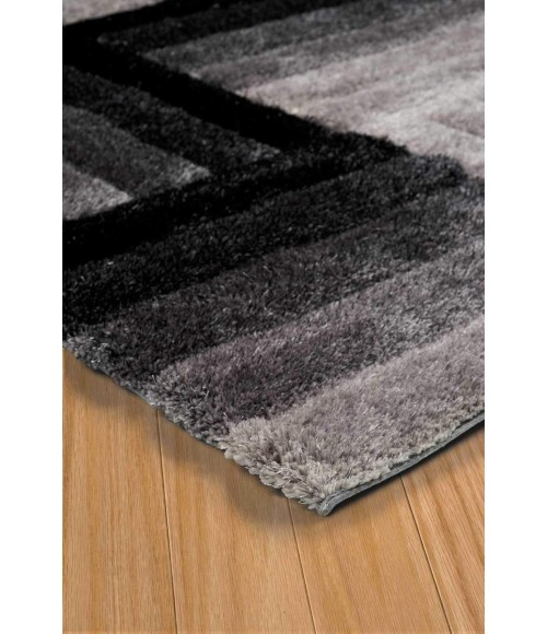 United Weavers of America FINESSE-FLAGSTONE-BLACK-24-20370 Area Rug