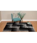 United Weavers of America FINESSE-FLAGSTONE-BLACK-24-20370 Area Rug