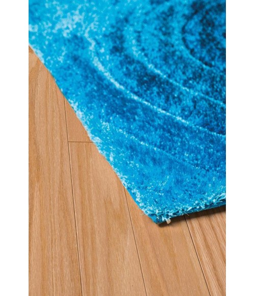 United Weavers of America FINESSE-FLUFFY-BLUE-58-20960 Area Rug