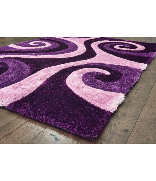 United Weavers Finesse Violet 2100-21583 1 ft. 10 in. X 3 ft. Rectangle Rug
