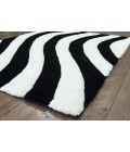 United Weavers Finesse Black 2100-21670 5 ft. 3 in. X 7 ft. 2 in. Rectangle Rug