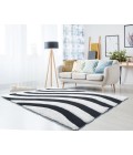 United Weavers Finesse Black 2100-21670 5 ft. 3 in. X 7 ft. 2 in. Rectangle Rug
