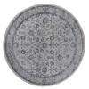 United Weavers Cascades Blue 2601-10260 7 ft. 10 in. RD Round Rug