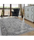 United Weavers Cascades Grey 2601-10272 9 ft. 10 in. X 13 ft. 2 in. Rectangle Rug