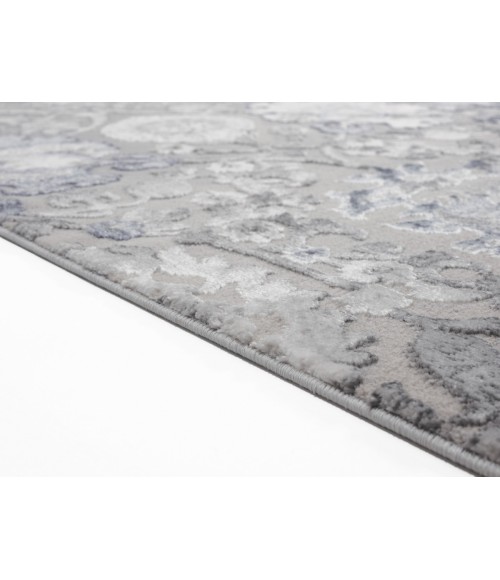 United Weavers Cascades Blue 2601-10460 5 ft. 3 in. X 7 ft. 2 in. Rectangle Rug