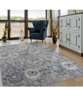 United Weavers Cascades Blue 2601-10460 5 ft. 3 in. X 7 ft. 2 in. Rectangle Rug