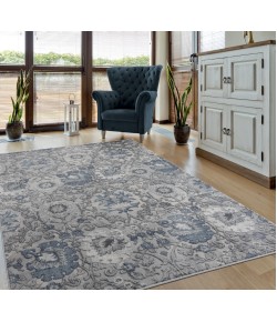 United Weavers Cascades Blue 2601-10460 2 ft. 7 in. X 7 ft. 2 in. Rectangle Rug
