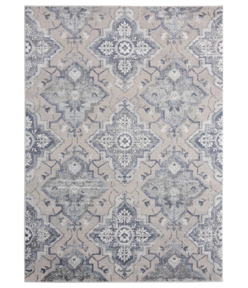 United Weavers Cascades Blue 2601-10560 9 ft. 10 in. X 13 ft. 2 in. Rectangle Rug