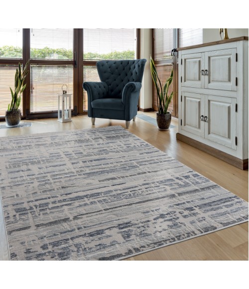 United Weavers Cascades Blue 2601-10660 2 ft. 7 in. X 7 ft. 2 in. Rectangle Rug