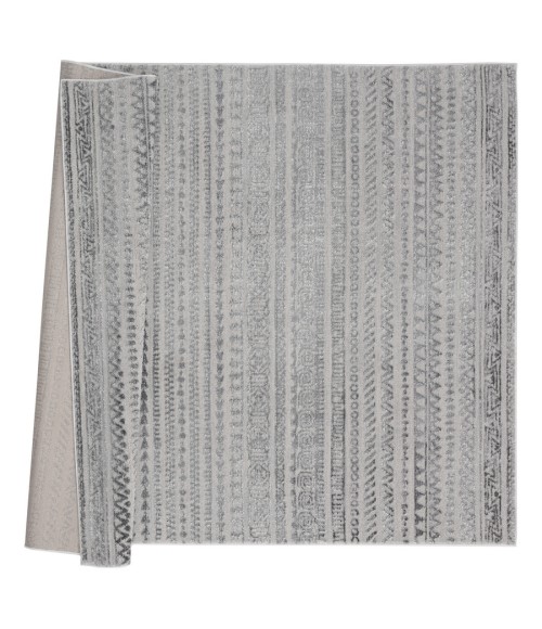 United Weavers Cascades Grey 2601-10772 7 ft. 10 in. RD Round Rug