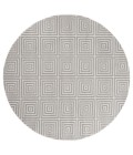 United Weavers Cascades Sand 2601-10827 7 ft. 10 in. RD Round Rug