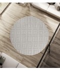 United Weavers Cascades Sand 2601-10827 7 ft. 10 in. RD Round Rug