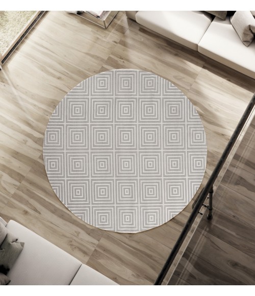 United Weavers Cascades Sand 2601-10827 7 ft. 10 in. RD Round Rug