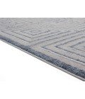 United Weavers Cascades Blue/Grey 2601-10867 1 ft. 11 in. X 3 ft. Rectangle Rug