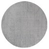 United Weavers Cascades Blue/Grey 2601-10867 7 ft. 10 in. RD Round Rug