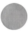 United Weavers Cascades Blue/Grey 2601-10867 7 ft. 10 in. RD Round Rug