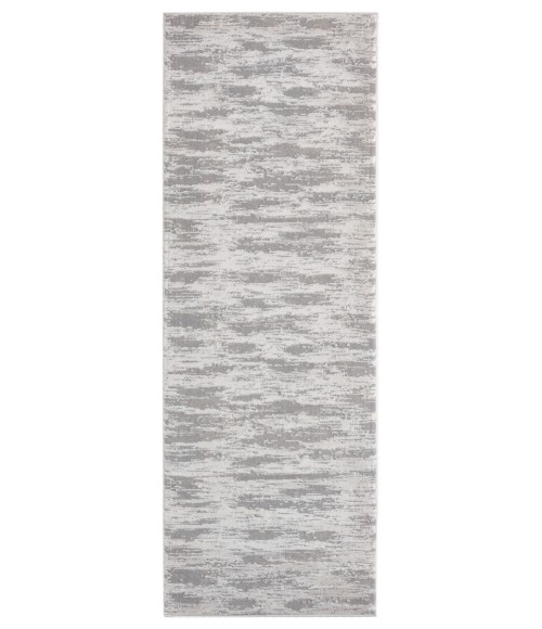 United Weavers Cascades Silver 2601-10971 2 ft. 7 in. X 7 ft. 2 in. Rectangle Rug