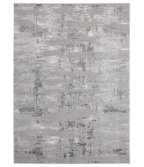 United Weavers Cascades Grey 2601-10972 7 ft. 10 in. X 10 ft. 6 in. Rectangle Rug