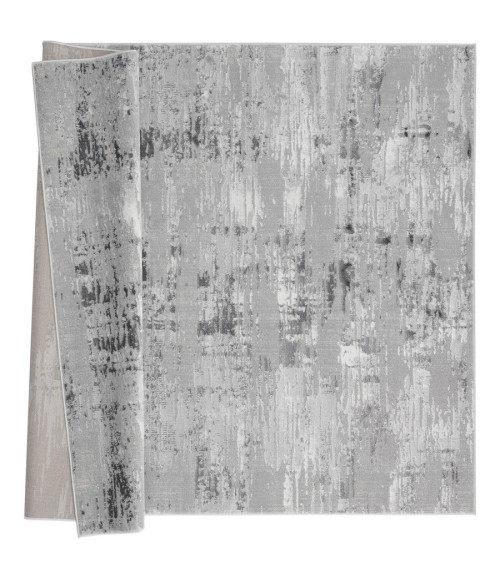 United Weavers Cascades Grey 2601-10972 7 ft. 10 in. RD Round Rug