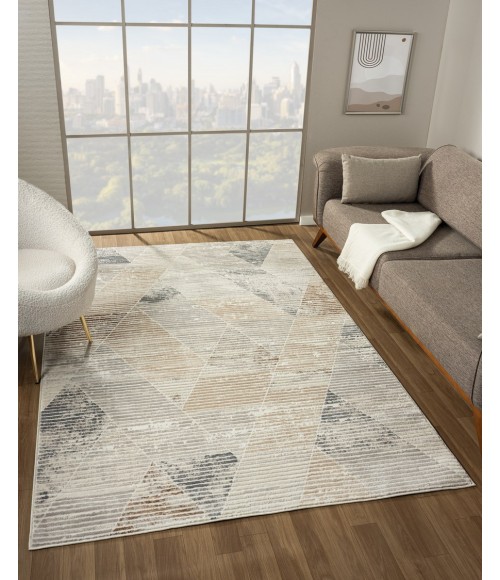 United Weavers Crockett Beige 2625-60194 1 ft. 10 in. X 3 ft. Rectangle Rug