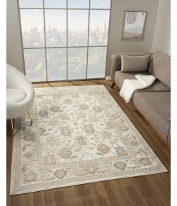 United Weavers Crockett Beige 2625-60719 5 ft. 3 in. X 7 ft. 2 in. Rectangle Rug