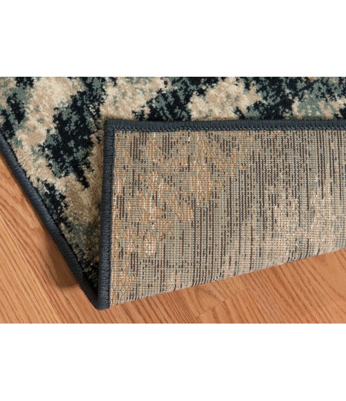 United Weavers Bridges Navy 3001-264 1 ft. 10 in. X 3 ft. Rectangle Rug