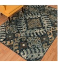 United Weavers Bridges Navy 3001-264 1 ft. 10 in. X 3 ft. Rectangle Rug