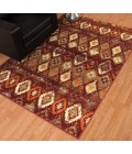 United Weavers Bridges Crimson 3001-536 1 ft. 10 in. X 3 ft. Rectangle Rug