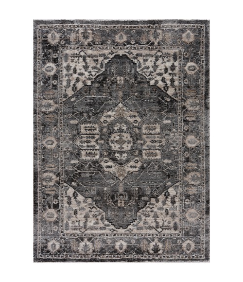 United Weavers Portsmouth Grey 3110-40272 5 ft. 3 in. X 7 ft. 2 in. Rectangle Rug
