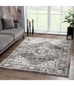 United Weavers Portsmouth Grey 3110-40272 5 ft. 3 in. X 7 ft. 2 in. Rectangle Rug