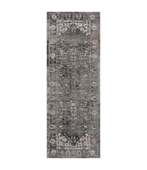 United Weavers Portsmouth Grey Rug 3110-40272 2 ft. 7 in. X 7 ft. 2 in. Rectangle - Rugs Town United Weavers Portsmouth Grey 3110-40272 2 ft. 7 in. X 7 ft. 2 in. Rectangle Rug